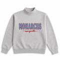 Marysville Monarchs Gingham Mockneck