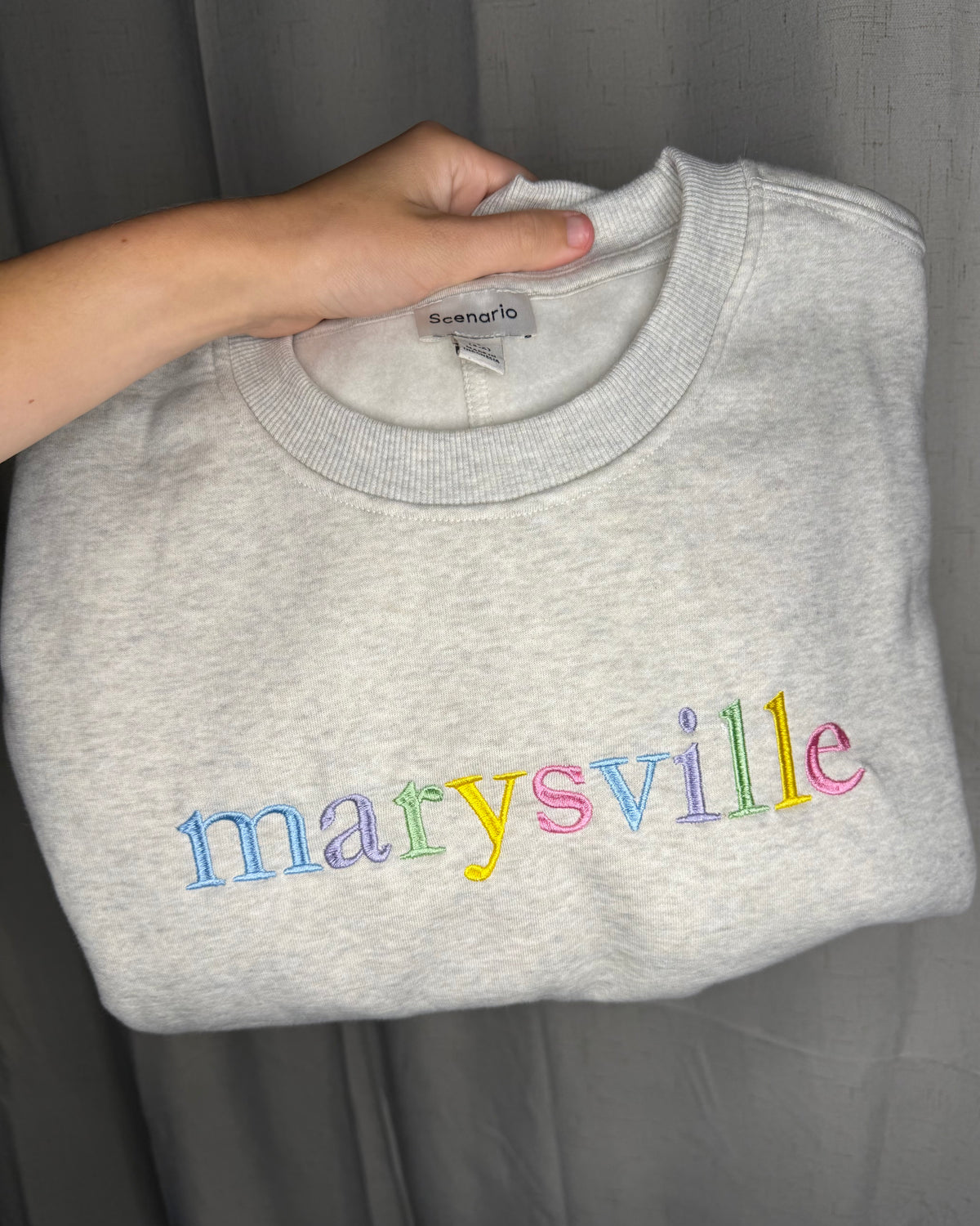City Name Pastel Crewneck