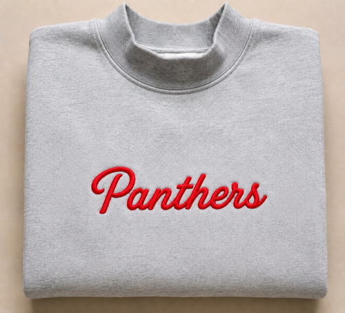 Fairbanks Panthers 3D Puff Mockneck