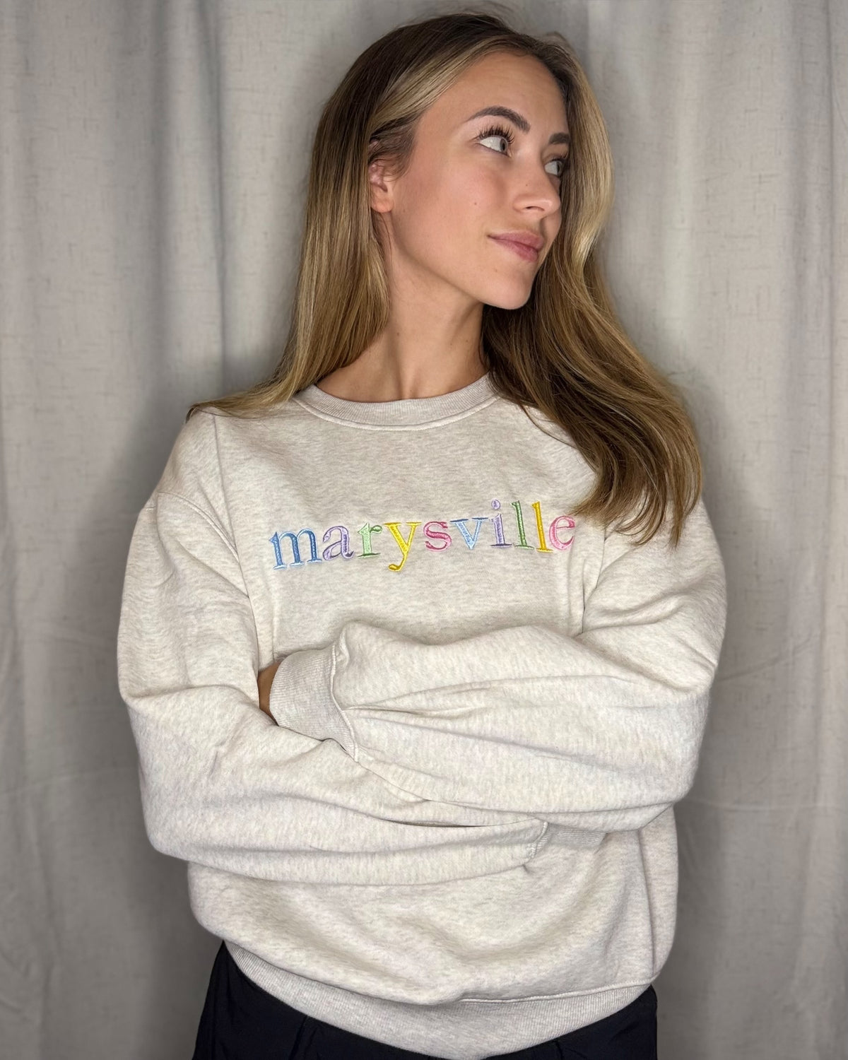 City Name Pastel Crewneck