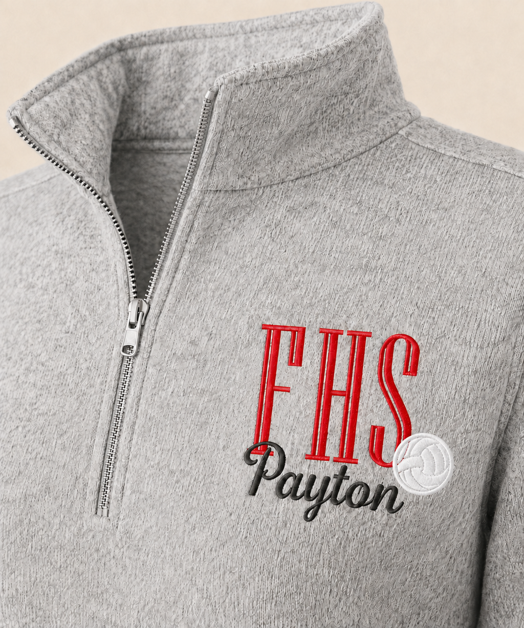 Fairbanks Panthers Personalized Quarter-Zip