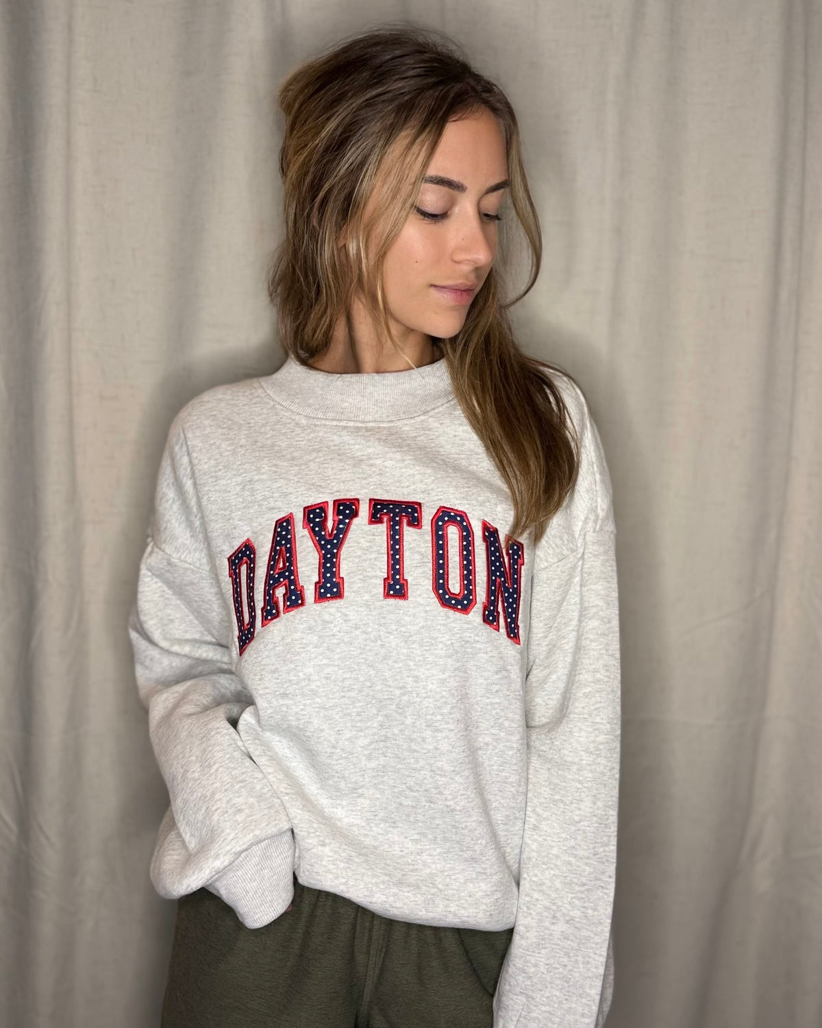 Custom Team Appliqué Mock-Neck