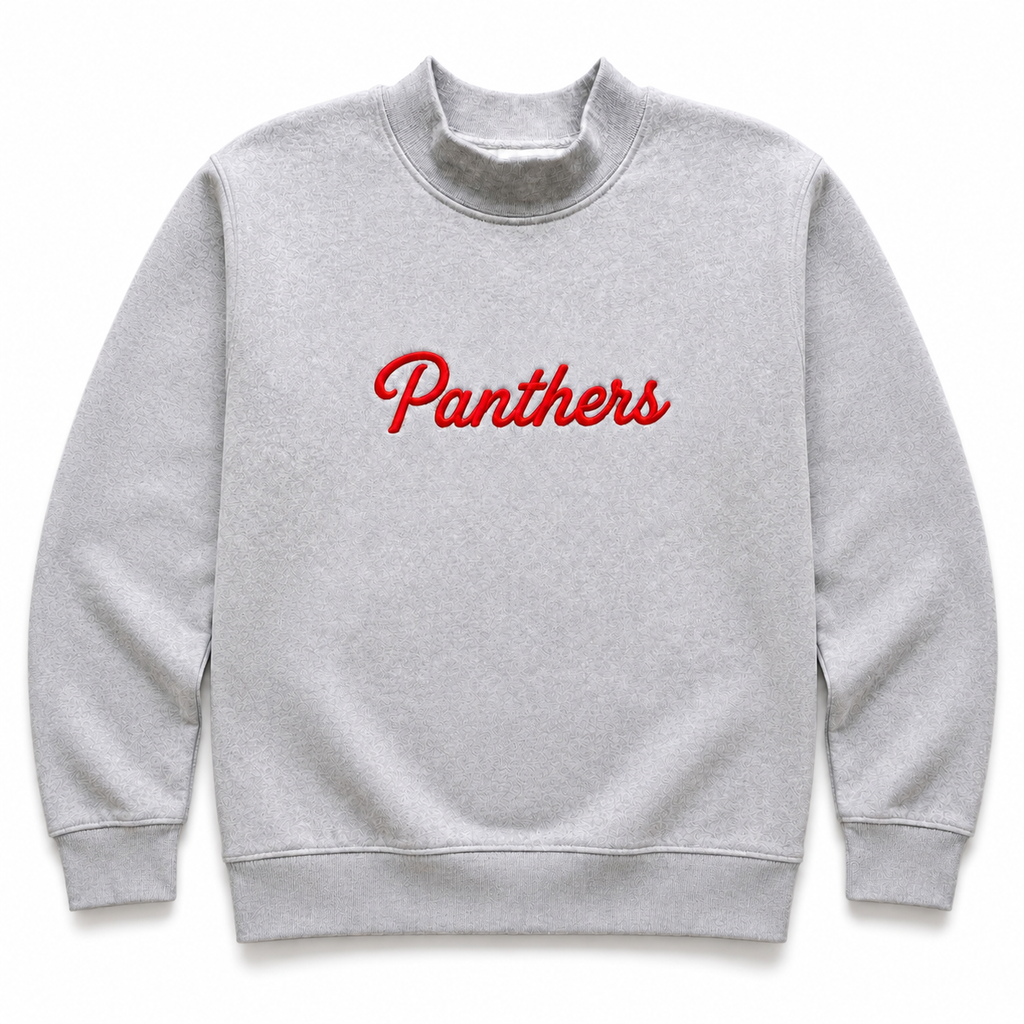 Fairbanks Panthers 3D Puff Mockneck